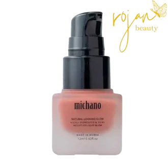 رژگونه مایع میچانو رنگ GLISTENING PEACH