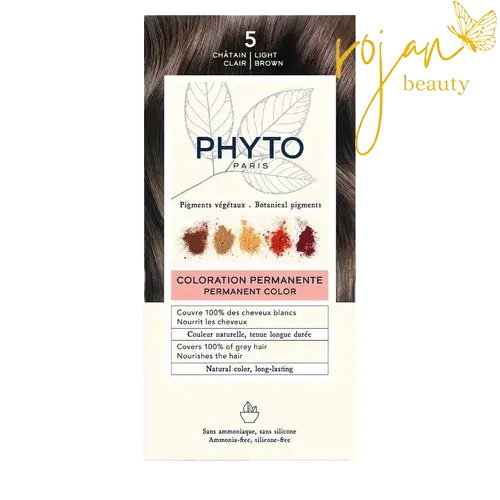 کیت رنگ مو بدون آمونیاک شماره 5 فیتو