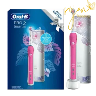 مسواک برقی صورتی اورال بی همراه با کیس مدل Pro2