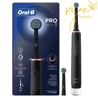 مسواک برقی مشکی اورال بی مدل Pro3