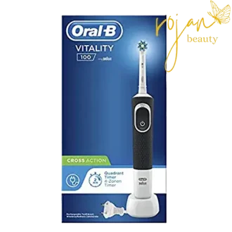 مسواک برقی مشکی اورال بی مدل Vitality 100