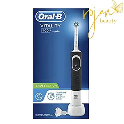 مسواک برقی مشکی اورال بی مدل Vitality 100 مسواک برقی مشکی اورال بی مدل Vitality 100