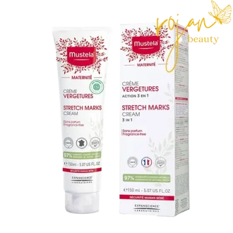 کرم رفع ترک بدن موستلا مدل بارداری 3 در 1 حجم 150 میلی لیتر